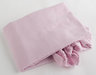 Cot Bed Sheet Fitted Flannelette Pink